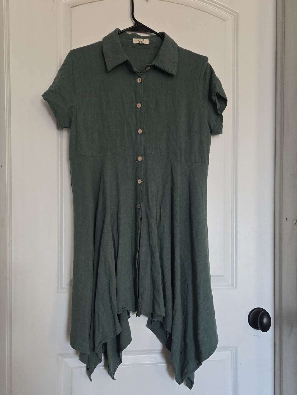 Easel Los Angeles Sage Green Dress